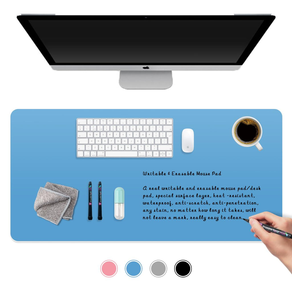 AWELUX Writable Desk Mat with Mouse Pad