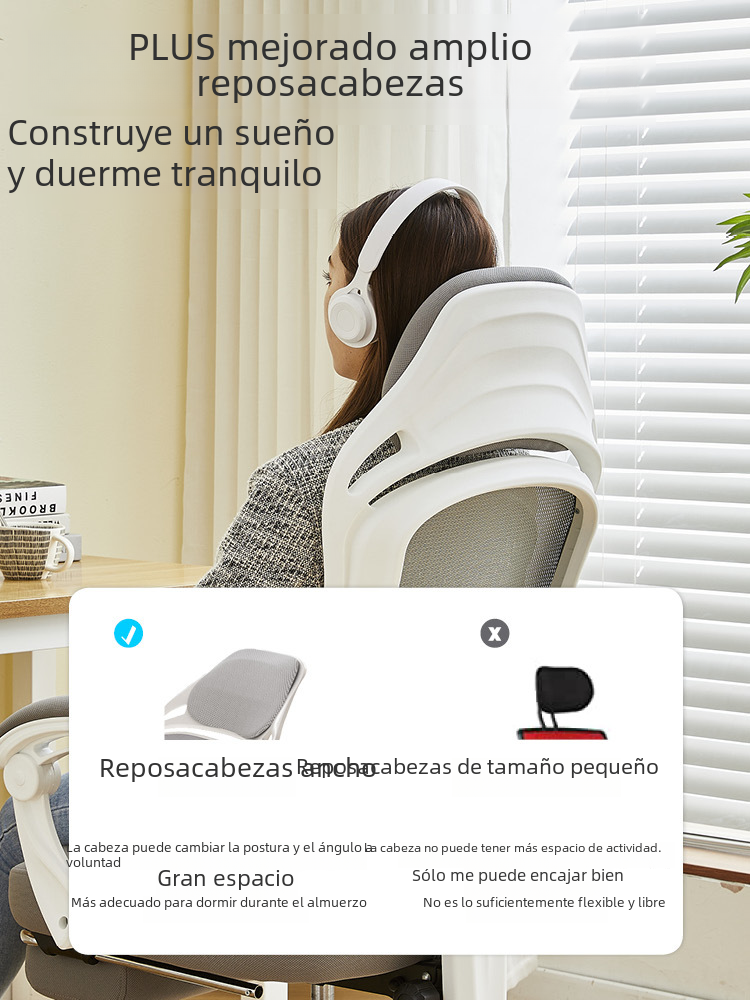 Ergonomic Reclining Office Chair for Comfort
